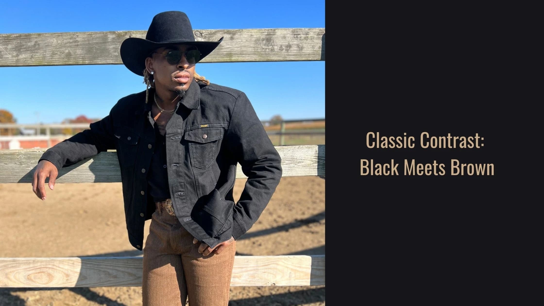 Black shirt casual look on sale